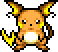 Raichu sprite in PokéSurvivor