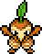 Nuzleaf sprite in PokéSurvivor