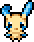 Minun sprite in PokéSurvivor