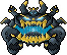Guzzlord sprite in PokéSurvivor
